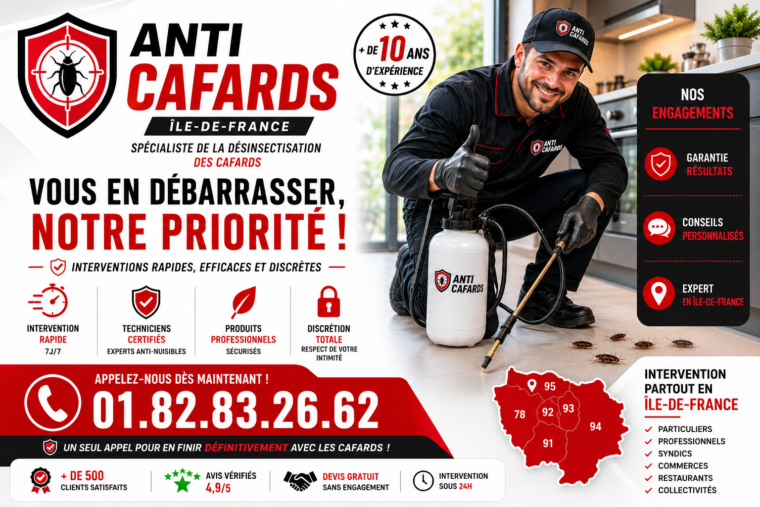 Cafards Meudon